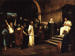 Mihaly Munkacsy Christ before Pilate